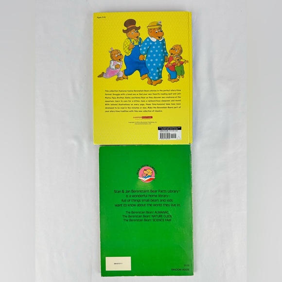 Vintage Set of 2 Berenstain Bears Picture Books - Picture 2 of 3